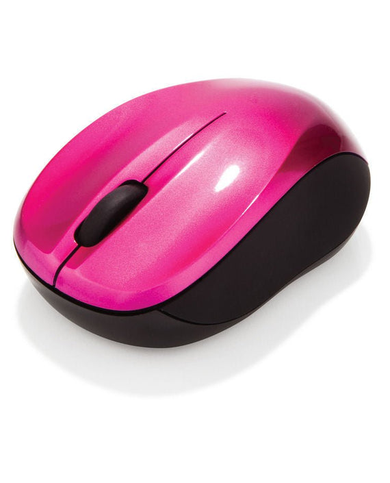 **ON SPECIAL** Verbatim GO Nano Hot Pink Mouse 2.4GHz Wireless Optical, Ultra Compact, 3 Buttons, 1600dpi, Nano Receiver - Leader Electronics