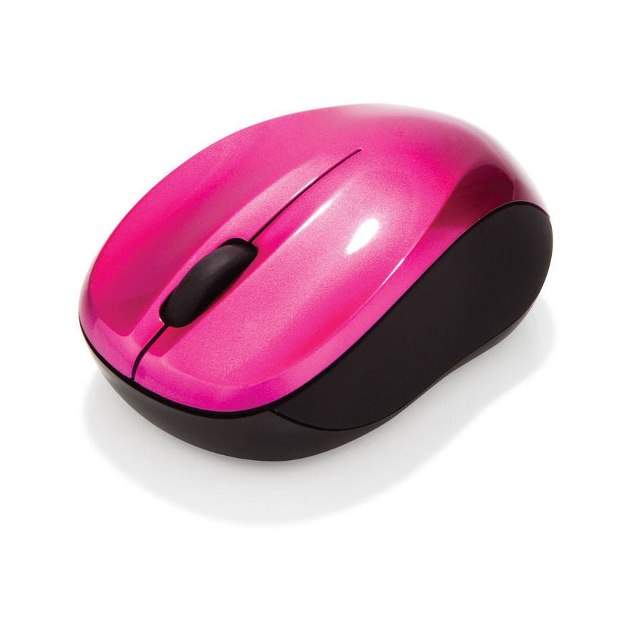**ON SPECIAL** Verbatim GO Nano Hot Pink Mouse 2.4GHz Wireless Optical, Ultra Compact, 3 Buttons, 1600dpi, Nano Receiver - Leader Electronics