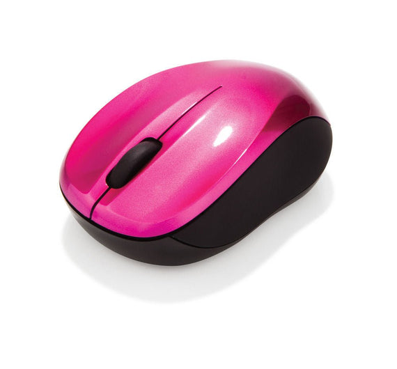 **ON SPECIAL** Verbatim GO Nano Hot Pink Mouse 2.4GHz Wireless Optical, Ultra Compact, 3 Buttons, 1600dpi, Nano Receiver - Leader Electronics