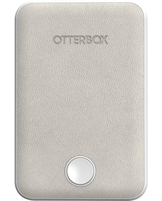 OtterBox 5K mAh Wireless Power Bank for Magsafe With Qi2 -White (78-81463), USB-C, Slim, Portable, Compact and lightweight, 2 Years Warranty - Leader Electronics