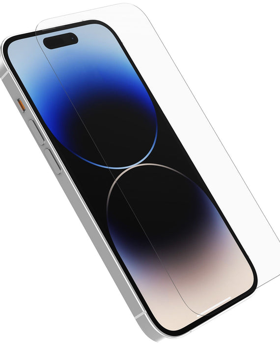OtterBox Alpha Glass Apple iPhone 14 Pro Screen Protector - (77-89307), Antimicrobial, 3X scratch protection, Drop Defense,2 Years Warranty - Leader Electronics