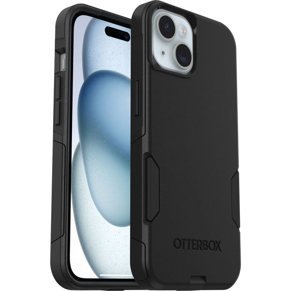 OtterBox Commuter Apple iPhone 16e/ iPhone 15 / iPhone 14 / iPhone 13 (6.1') Case Black - (77-92605), DROP+ 3X Military Standard, 7 Years Warranty - Leader Electronics