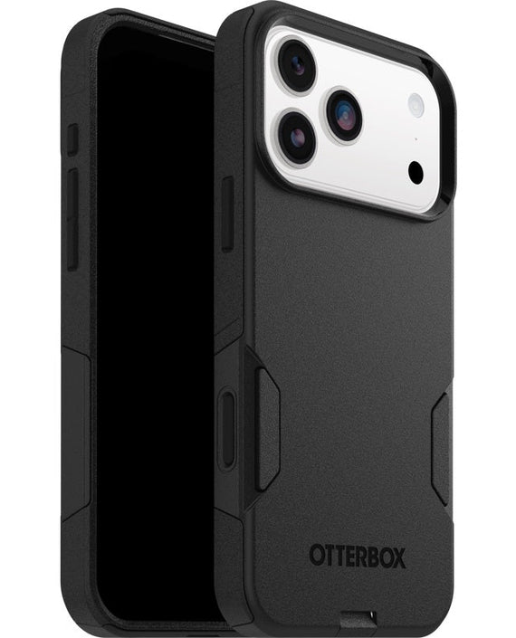 OtterBox Commuter Apple iPhone 17 Pro Max (6.9') Case Black - (77-98338), DROP+ 3X Military Standard, Pocket Friendly, Hassle-Free, 7 Years Warranty - Leader Electronics
