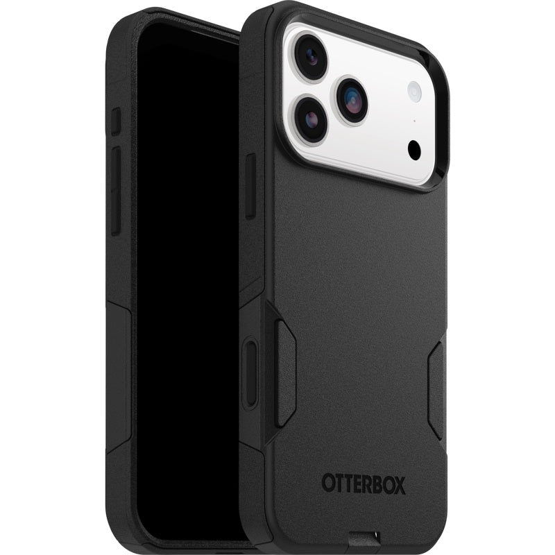 OtterBox Commuter Apple iPhone 17 Pro Max (6.9') Case Black - (77-98338), DROP+ 3X Military Standard, Pocket Friendly, Hassle-Free, 7 Years Warranty - Leader Electronics
