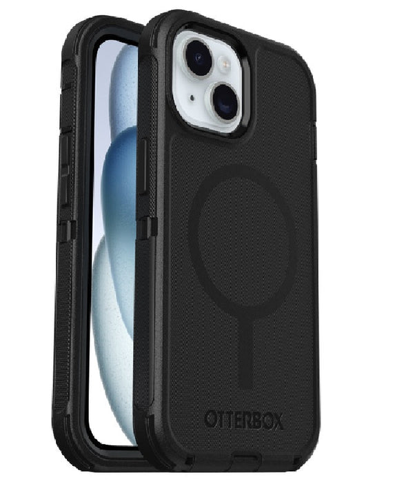 OtterBox Defender MagSafe Apple iPhone 16e /iPhone 15 /iPhone 14 /iPhone 13 (6.1') Case Black - No Retail Packaging, 7 Years Warranty - Leader Electronics