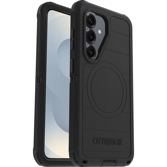 OtterBox Defender Pro Magnets Samsung Galaxy S26 5G (6.3') Case Black - (77-99857), DROP+ 7X Military Standard, Tri-Layer, 7 Years Warranty - Leader Electronics