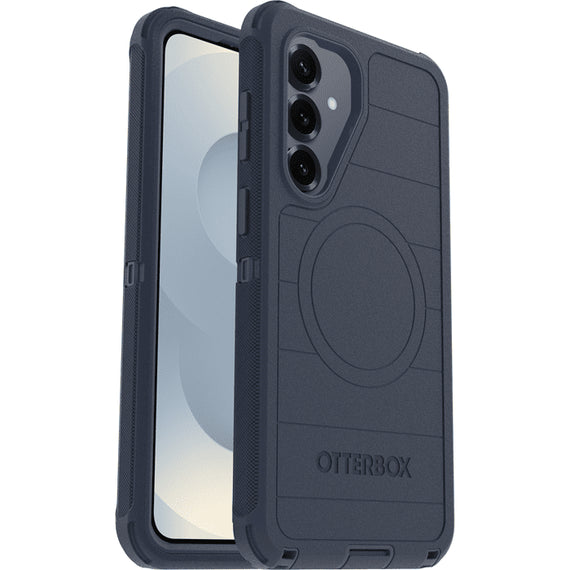 OtterBox Defender Pro Magnets Samsung Galaxy S26+ 5G (6.7') Case Riverside - Blue - (77-99864), DROP+ 7X Military Standard, Tri-Layer,7 Years Warranty - Leader Electronics