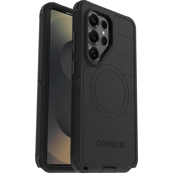 OtterBox Defender Pro Magnets Samsung Galaxy S26 Ultra 5G (6.9') Case Black - (77-99859), DROP+ 7X Military Standard, Tri-Layer, 7 Years Warranty - Leader Electronics