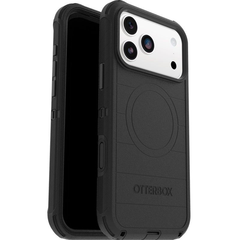 OtterBox Defender Pro MagSafe Apple iPhone 17 Pro Max (6.9') Case Black - (77-98392), DROP+ 7X Military Standard, Raised Edges, 7 Years Warranty - Leader Electronics