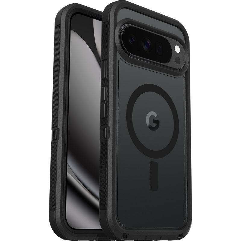OtterBox Defender Pro XT Clear Magnets Google Pixel 10 Pro XL Dark Side Case - Black (77-98266), DROP+ 7X Military Standard, 7 Years Warranty - Leader Electronics