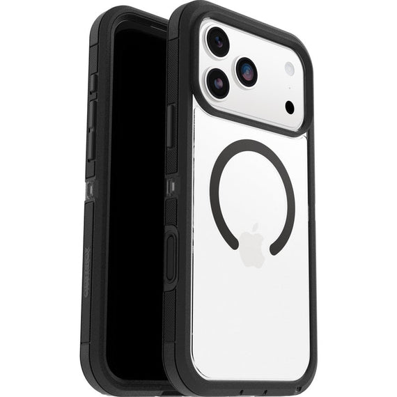 OtterBox Defender XT Pro MagSafe Apple iPhone 17 Pro Max (6.9') Case Dark Side (Clear/Black) - (77-98534), DROP+ 7X Military Standard,7 Years Warranty - Leader Electronics
