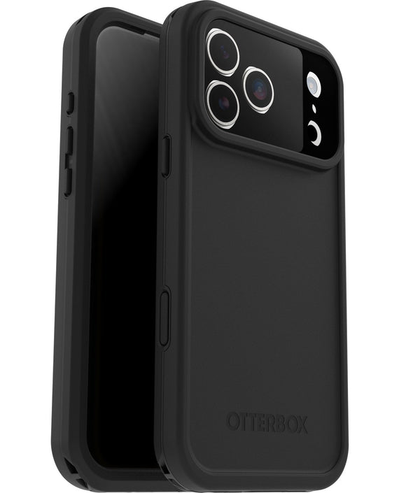 OtterBox Fre MagSafe Apple iPhone 17 Pro Max (6.9') Case Black - (77-99772), DROP+ 5X Military Standard, Camera Control, 7 Years Warranty - Leader Electronics