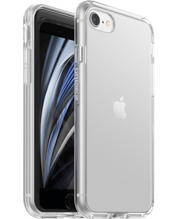 OtterBox React Apple iPhone SE (3rd & 2nd Gen) and iPhone 8/7 Case Clear - (77-65078), Antimicrobial, DROP+ Military Standard, 2 Years Warranty - Leader Electronics