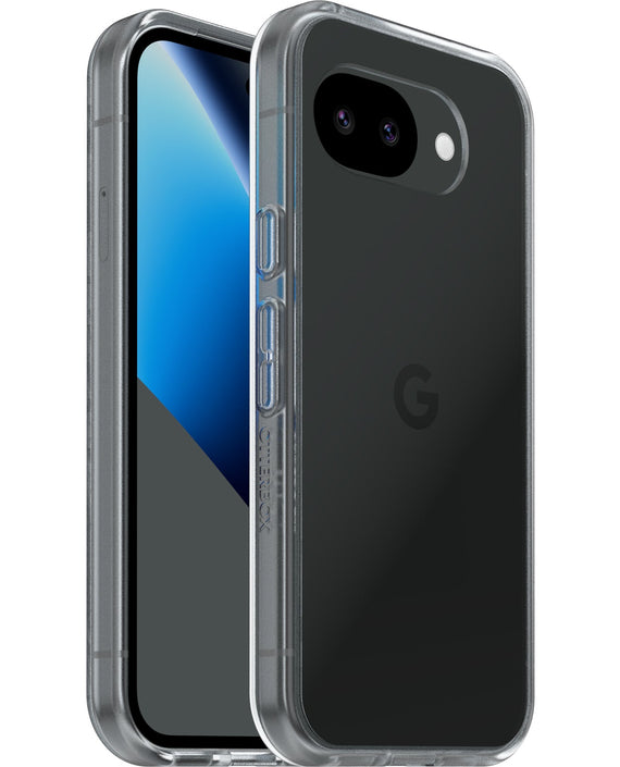 OtterBox React Google Pixel 10A 5G (6.3') Case Clear - (77-000217), Antimicrobial, DROP+ 3X Military Standard,Raised-Edges,7 Years Warranty - Leader Electronics