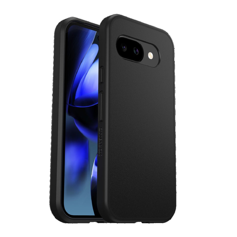 OtterBox React Google Pixel 9A 5G (6.3') Case Black - (77-97759), Antimicrobial, DROP+ Military Standard, Hard Case, Soft Grip,7 Years Warranty - Leader Electronics
