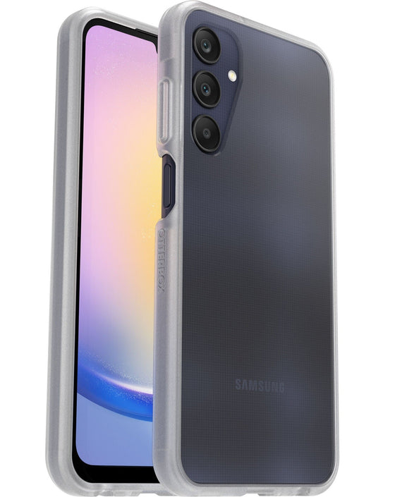 OtterBox React Samsung Galaxy A25 5G (6.5') Case - Clear (77-94110), DROP+ Military Standard, Wireless Charging Compatible, 7 Years Warranty - Leader Electronics
