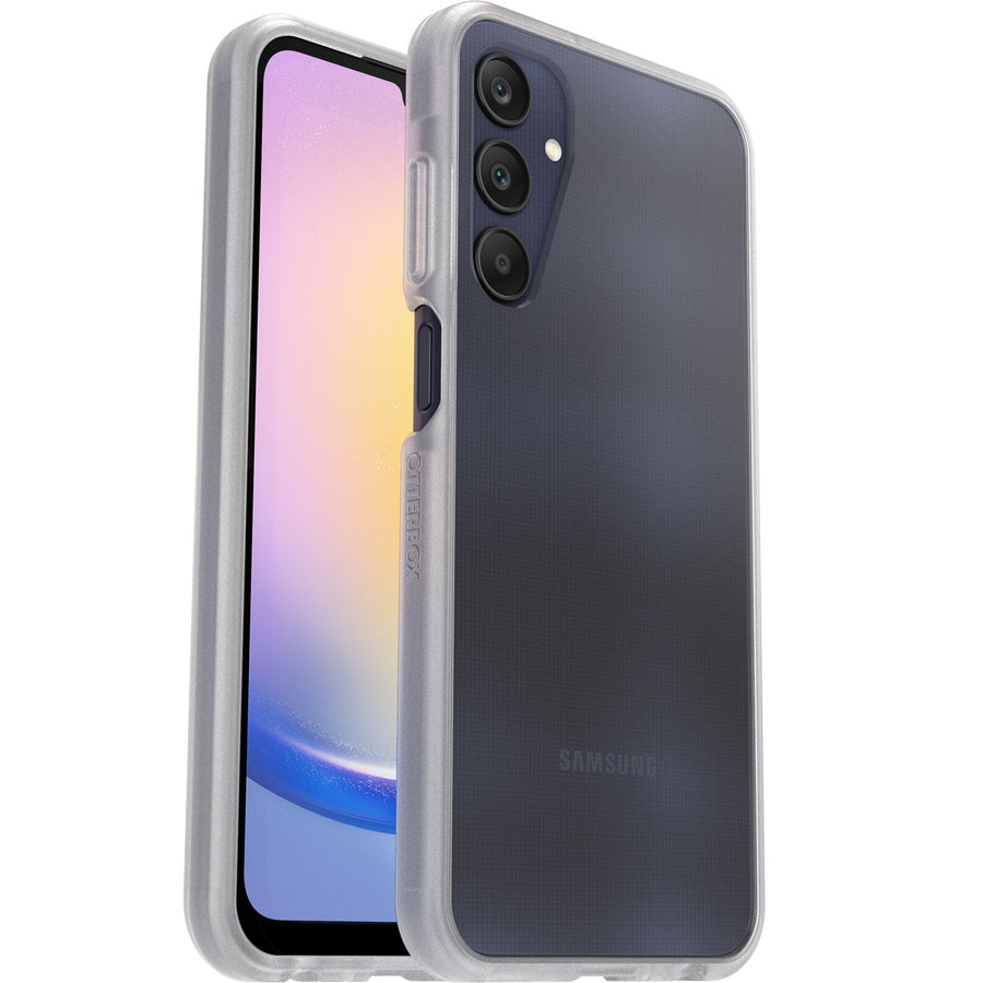 OtterBox React Samsung Galaxy A25 5G (6.5') Case - Clear (77-94110), DROP+ Military Standard, Wireless Charging Compatible, 7 Years Warranty - Leader Electronics