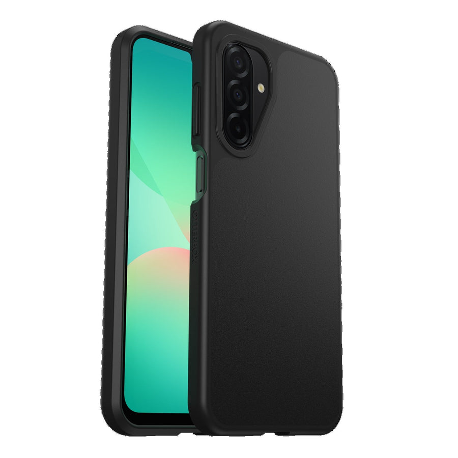 OtterBox React Samsung Galaxy A26 5G (6.7') Case Black - (77-97662), Antimicrobial, DROP+ Military Standard, Raised Edges, Hard Case, 7 Years Warranty - Leader Electronics