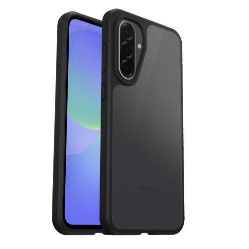 OtterBox React Samsung Galaxy A36 5G (6.7') Case Black Crystal - (77-97782),Antimicrobial,DROP+ Military Standard,Raised Edges,7 Years Warranty - Leader Electronics