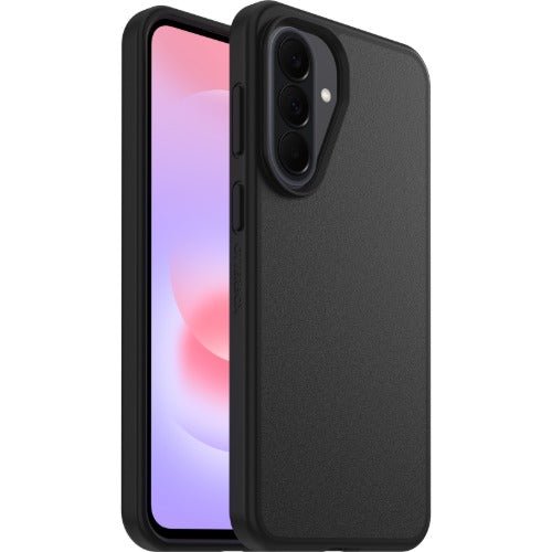 OtterBox React Samsung Galaxy A37 5G (6.7') Case Black - (77-000434),Antimicrobial,DROP+ Military Standard,Raised Edges,7 Years Warranty - Leader Electronics