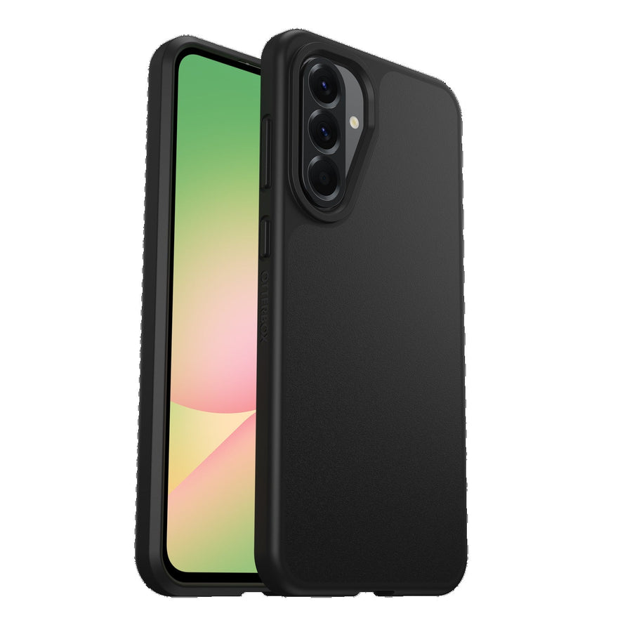 OtterBox React Samsung Galaxy A56 5G (6.7') Case Black - (77-97791), Antimicrobial, DROP+ Military Standard, Raised Edges, Hard Case, 7 Years Warranty - Leader Electronics