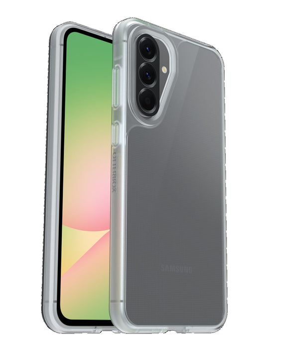 OtterBox React Samsung Galaxy A56 5G (6.7') Case Clear - (77-97796), Antimicrobial, DROP+ Military Standard, Raised Edges, Hard Case, 7 Years Warranty - Leader Electronics