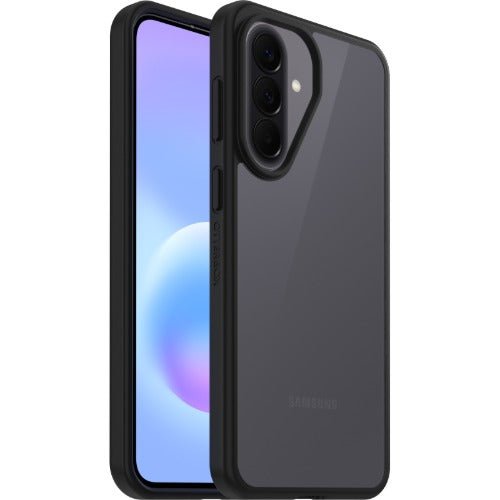 OtterBox React Samsung Galaxy A57 5G (6.7') Case Black Crystal (Clear/Black) - (77-000450),Antimicrobial,DROP+ Military Standard,7 Years Warranty - Leader Electronics