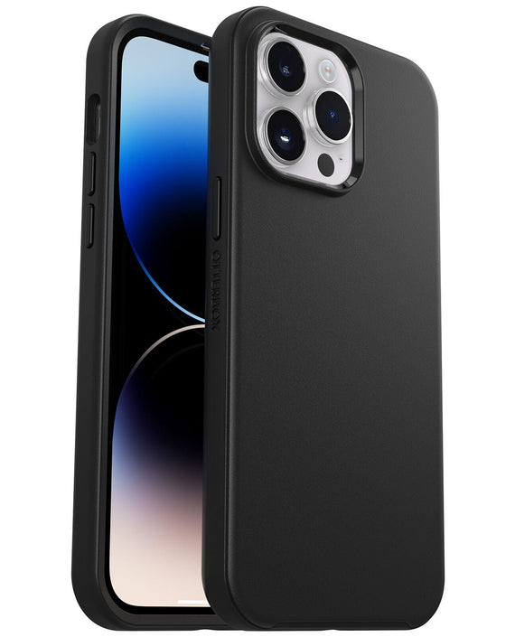 OtterBox Symmetry Apple iPhone 14 Pro Max Case Black - (77-88521), DROP+ 3X Military Standard, Ultra-Sleek, Durable Protection, 7 Years Warranty - Leader Electronics