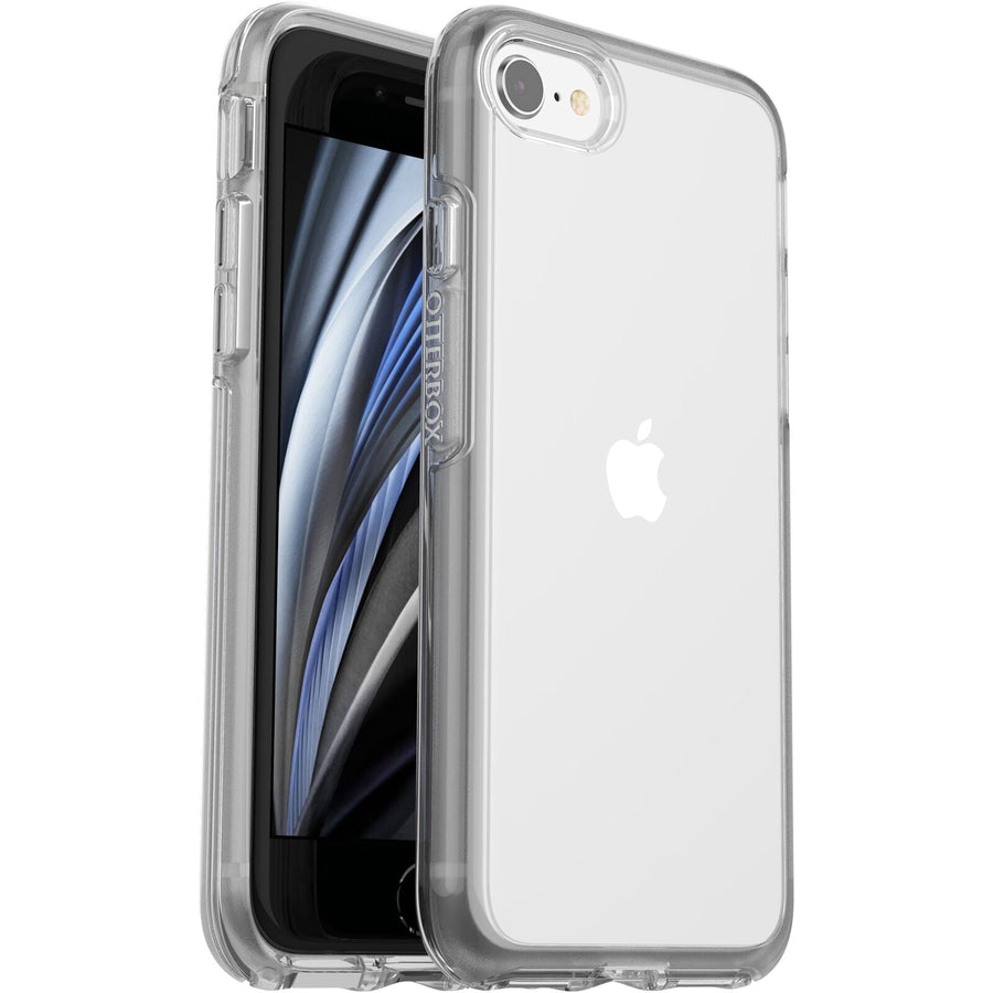 OtterBox Symmetry Clear Apple iPhone SE (3rd & 2nd Gen) and iPhone 8/7 Case Clear - (77-56719),DROP+ 3X Military Standard,Ultra-Sleek,7 Years Warranty - Leader Electronics