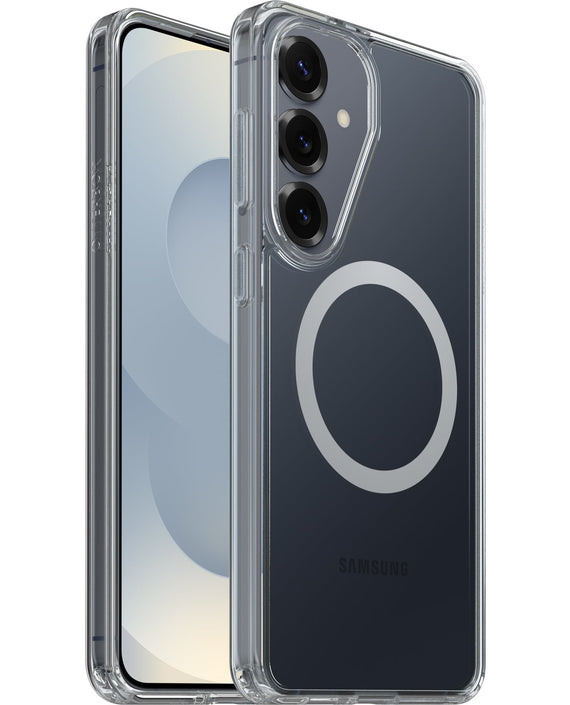 OtterBox Symmetry Clear Magnets Samsung Galaxy S26+ 5G (6.7') Case Clear - (77-99971), DROP+ 3X Military Standard, Raised Edges, 7 Years Warranty - Leader Electronics