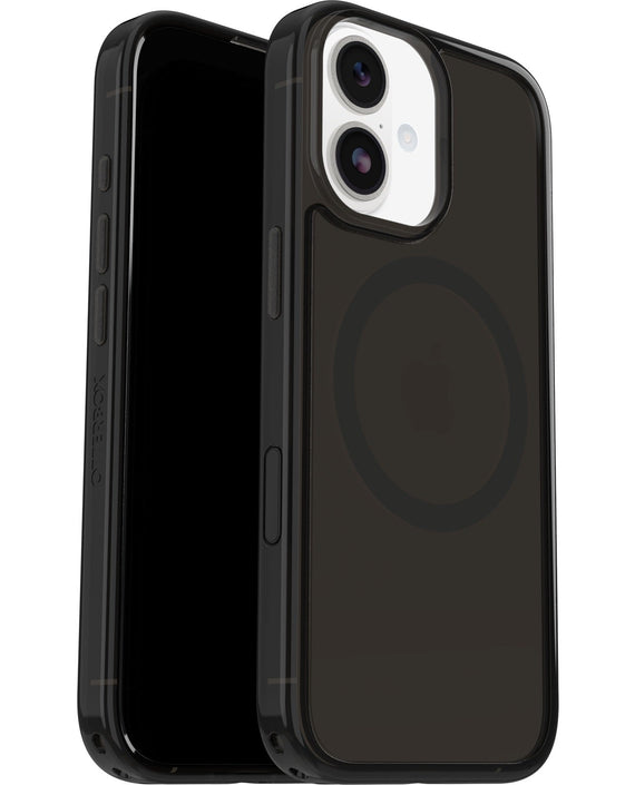 OtterBox Symmetry Clear MagSafe Apple iPhone 17 (6.3') Case Black Mist (Clear/Black) - (77-98801), DROP+ 3X Military Standard, 7 Years Warranty - Leader Electronics