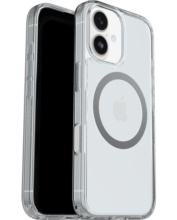 OtterBox Symmetry Clear MagSafe Apple iPhone 17 (6.3') Case Clear - (77-98781), DROP+ 3X Military Standard, Raised Edges, Hassle-Free,7 Years Warranty - Leader Electronics
