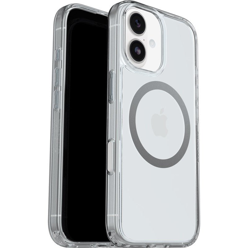 OtterBox Symmetry Clear MagSafe Apple iPhone 17 (6.3') Case Clear - (77-98781), DROP+ 3X Military Standard, Raised Edges, Hassle-Free,7 Years Warranty - Leader Electronics