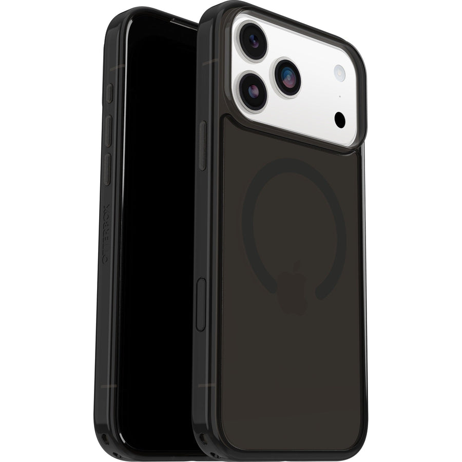 OtterBox Symmetry Clear MagSafe Apple iPhone 17 Pro Max (6.9') Case Black Mist (Clear / Black) -(77-98876),DROP+ 3X Military Standard,7 Years Warranty - Leader Electronics