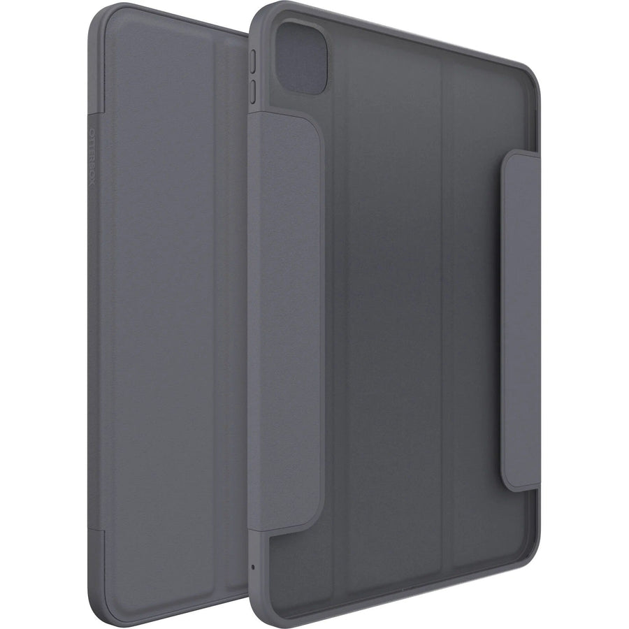 OtterBox Symmetry Folio Apple iPad Pro (11') (M5/M4) (6th/5th Gen) Case Thunderstorm (Clear/Dark Grey) - (77-95257), Pencil Storage, 7 Years Warranty - Leader Electronics