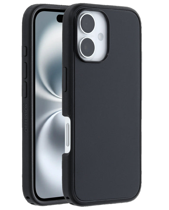 OtterBox Symmetry MagSafe Apple iPhone 16 (6.1') Case Black - (77-96542), Antimicrobial, DROP+ 3X Military Standard, Raised Edges, 7 Years Warranty - Leader Electronics