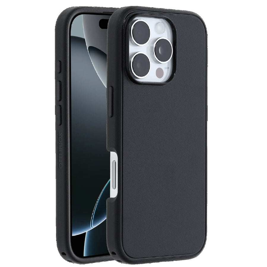 OtterBox Symmetry MagSafe Apple iPhone 16 Pro (6.3') Case Black - (77-96561), Antimicrobial, DROP+ 3X Military Standard, Raised Edge,7 Years Warranty - Leader Electronics