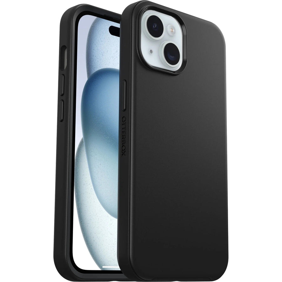 OtterBox Symmetry MagSafe Apple iPhone 16e / iPhone 15 / iPhone 14 / iPhone 13 (6.1') Case Black - (77-92928), Ultra-Sleek, 7 Years Warranty - Leader Electronics