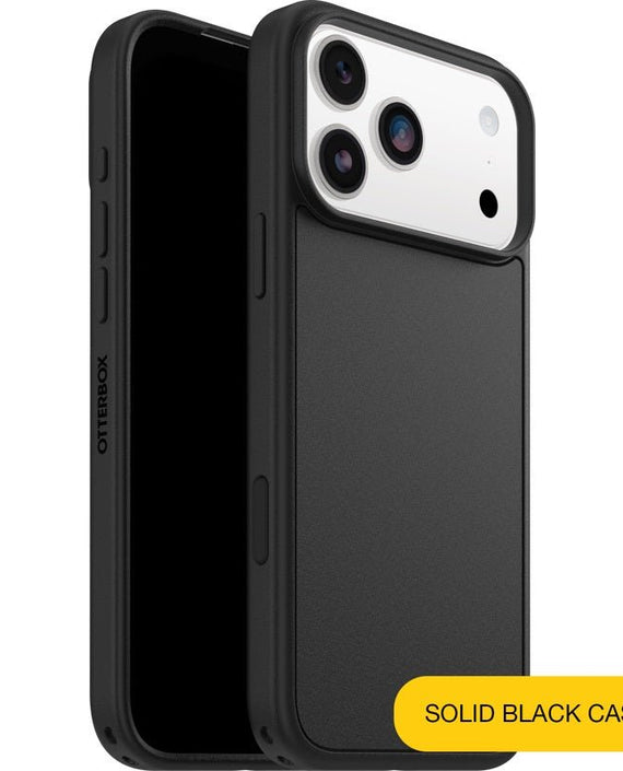 OtterBox Symmetry MagSafe Apple iPhone 17 Pro Max (6.9') Case Black - (77-99434),DROP+ 3X Military Standard,Raised Edges,Bubble-Free,7 Years Warranty - Leader Electronics