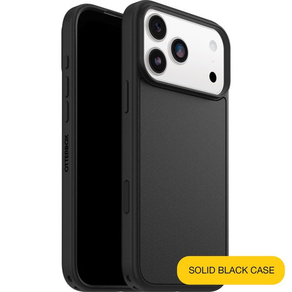 OtterBox Symmetry MagSafe Apple iPhone 17 Pro Max (6.9') Case Black - (77-99434),DROP+ 3X Military Standard,Raised Edges,Bubble-Free,7 Years Warranty - Leader Electronics