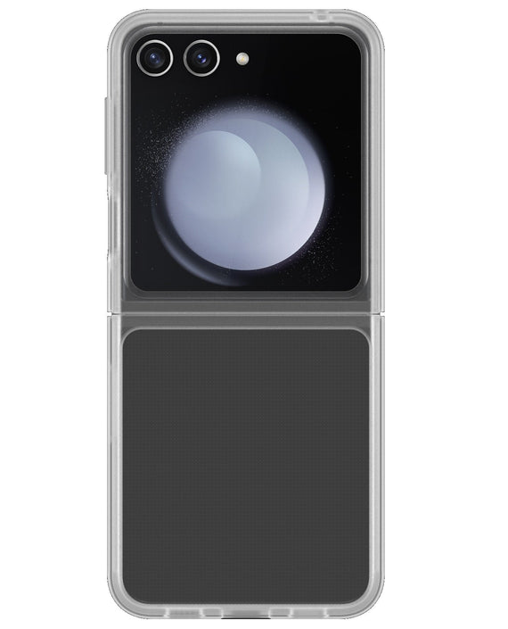 OtterBox Thin Flex Samsung Galaxy Z Flip7 FE 5G / Z Flip6 5G (6.7') Case Clear - (77-95817), Antimicrobial, DROP+ Military Standard, 7 Years Warranty - Leader Electronics