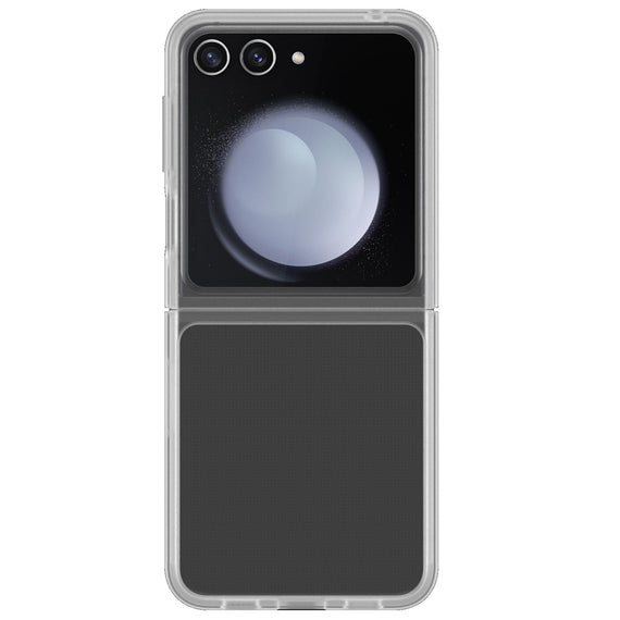 OtterBox Thin Flex Samsung Galaxy Z Flip7 FE 5G / Z Flip6 5G (6.7') Case Clear - (77-95817), Antimicrobial, DROP+ Military Standard, 7 Years Warranty - Leader Electronics