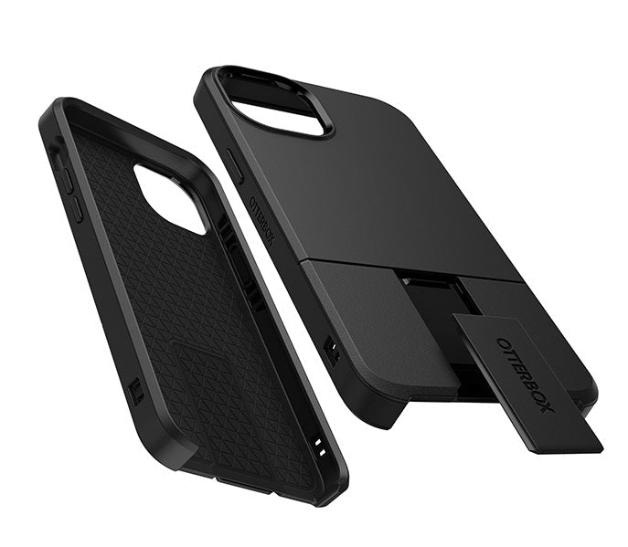 OtterBox uniVERSE Apple iPhone 17e / iPhone 16e / iPhone 15 / iPhone 14 / iPhone 13 (6.1') Case Black - (77-91384), Raised Edges, 7 Years Warranty - Leader Electronics