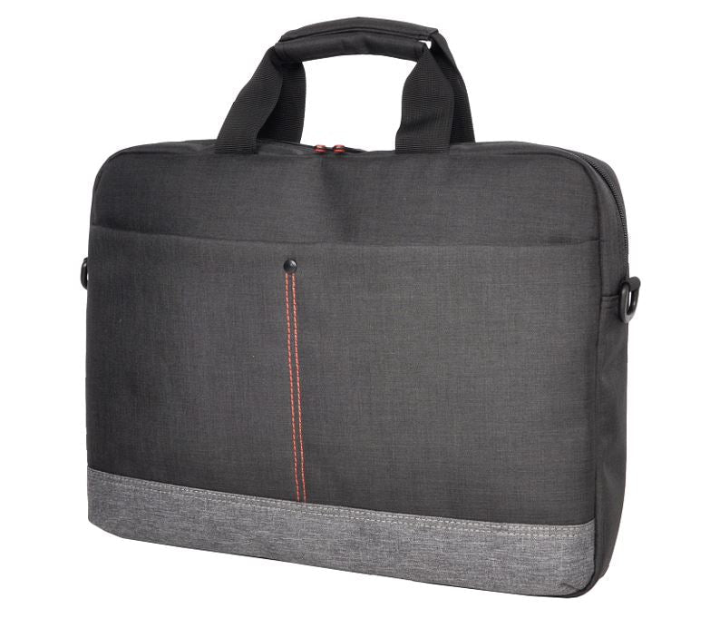Oxhorn 10' 13.3' 14' 15.6' 16' Notebook back high-quality nylon fabric Top zip closure and padded compartment Shoulder strap nylon case Black+ Grey - Leader Electronics