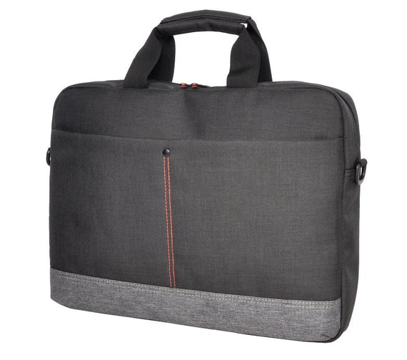 Oxhorn 10' 13.3' 14' 15.6' 16' Notebook back high-quality nylon fabric Top zip closure and padded compartment Shoulder strap nylon case Black+ Grey - Leader Electronics