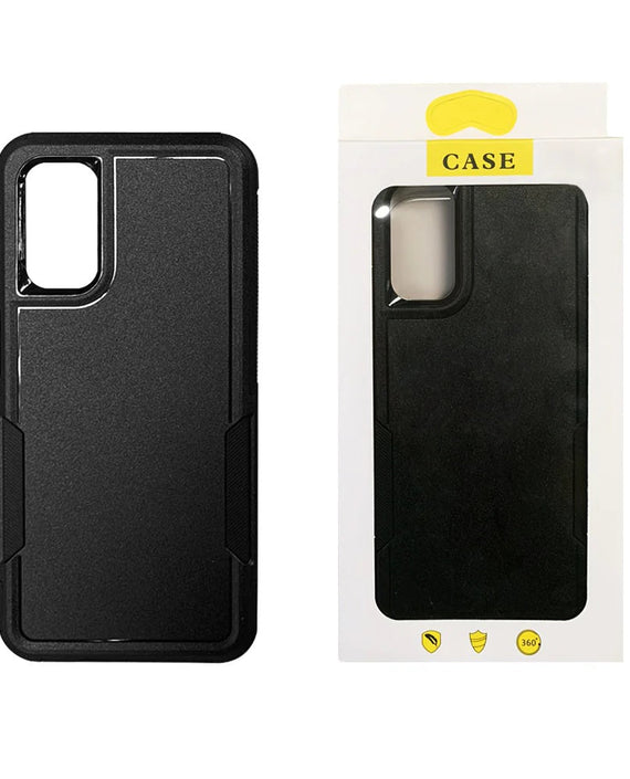 Phonix Rugged Samsung Galaxy A13 5G / Galaxy A13 4G (6.6) Armor Light Case Black - No-Slip, Sleek, Drop-Protection, Strong & Durable, 3 Years Warranty - Leader Electronics