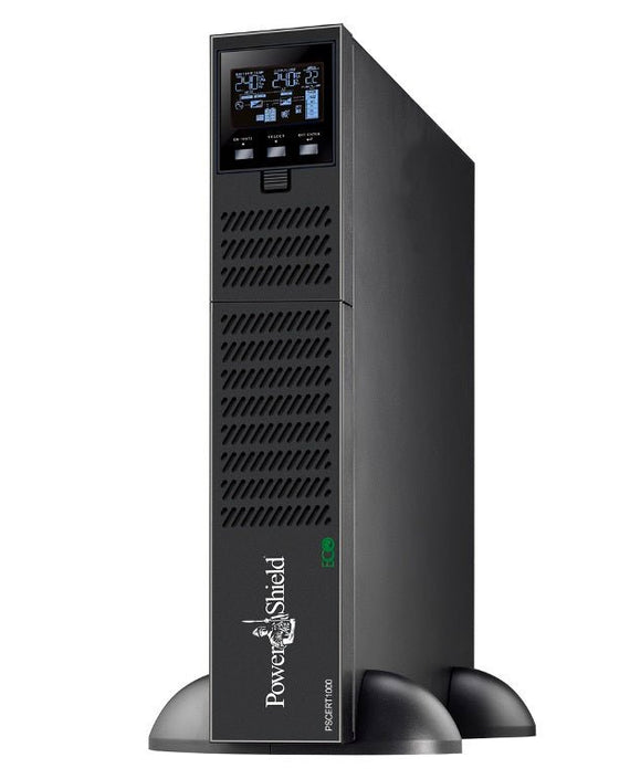 PowerShield Centurion RT 1000VA/900W - 10Amp True Online Double Conversion Rack/Tower UPS, 3 AUS sockets, 10A, C13 x 5, 2-year warranty - Leader Electronics