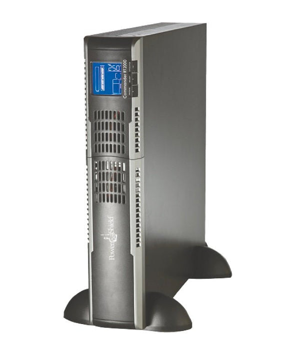 PowerShield Commander RT 2000VA/1800W, 10A input, hot-swappable batteries, 3 AUS sockets, 10A, C13 x 5, 2-year warranty - Leader Electronics