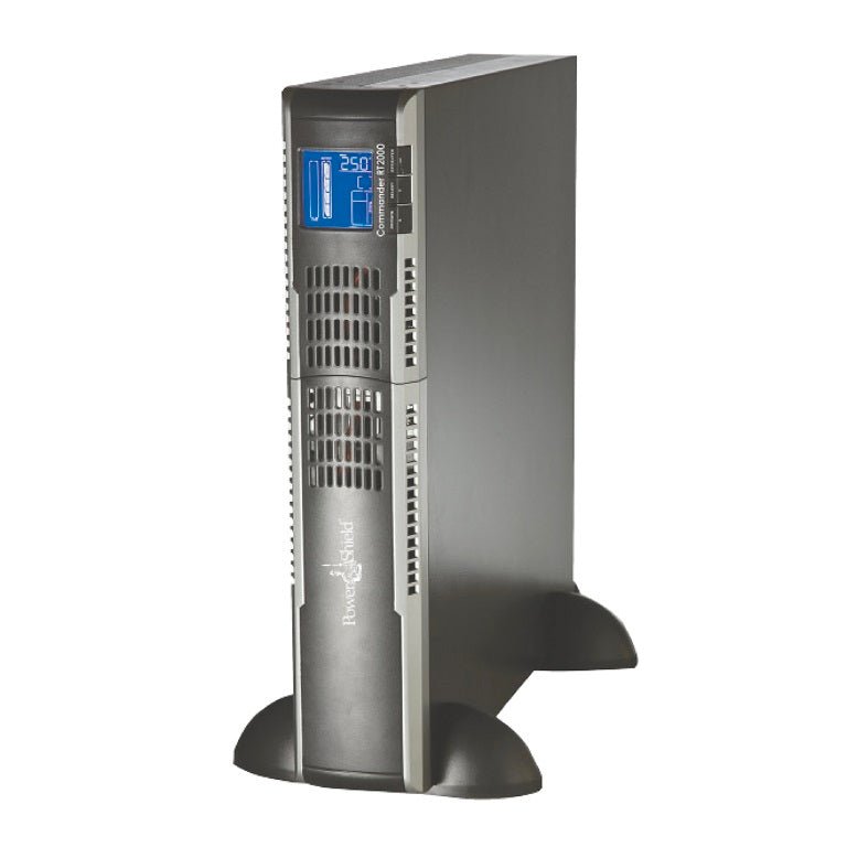 PowerShield Commander RT 2000VA/1800W, 10A input, hot-swappable batteries, 3 AUS sockets, 10A, C13 x 5, 2-year warranty - Leader Electronics