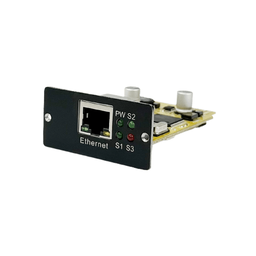 PowerShield Simple Network Management Protocol (SNMP) Comms Card Lite V1, enhances network management and monitoring capabilities - Leader Electronics